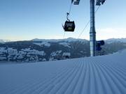 Optimal präparierte Pisten