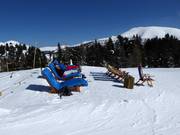 Im Liegestuhl den Tag ausklingen lassen