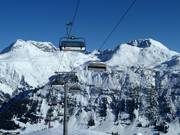 Petersboden - 6er Hochgeschwindigkeits-Sesselbahn (kuppelbar) mit Abdeckhauben und Sitzheizung