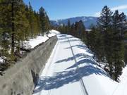 Loipe im Big Sky Resort