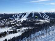 Blick von Hundfjället nach Tandådalen