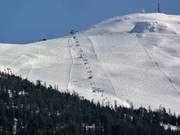 Blick auf die Pisten Valvin vom Monte della Neve