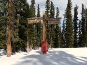 Pistenausschilderung im Blue Sky Basin