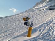 Schneekanone in Arabba