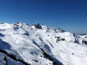 Abfahrten am Maschgenkamm