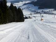 Mittelschwere Abfahrt