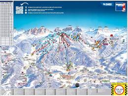 Pistenplan Kronplatz (Plan de Corones)