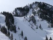 Anspruchsvolles Gelände in der Peruvian Gulch