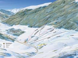 Skigebiet Bourg d'Oueil