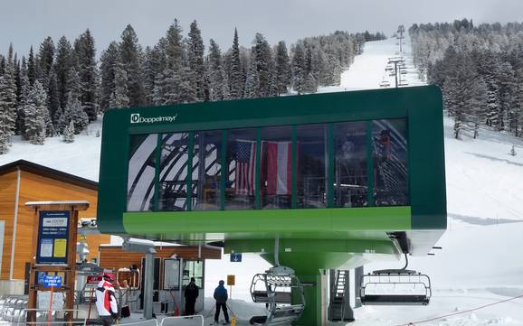 Teton Range: beste Skilifte – Lifte/Seilbahnen Grand Targhee