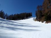 Watles Abfahrt im unteren Bereich (Talabfahrt)