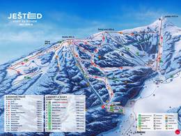 Pistenplan Ještěd – Liberec