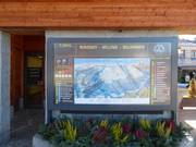 Informationstafel an der Talstation