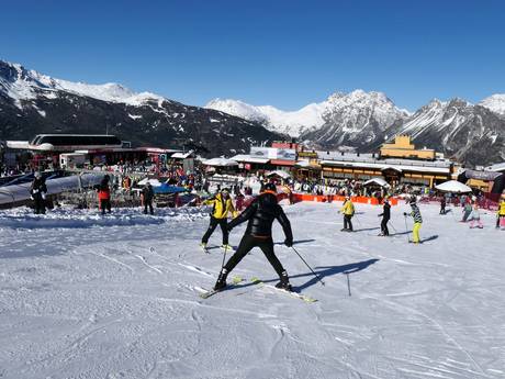 Skigebiete für Anfänger in der Sobretta-Gavia-Gruppe – Anfänger Bormio – Cima Bianca