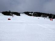 Übungsgelände am Teleski du Sommet