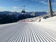 Ausgezeichnete Pistenpräparierung im Skigebiet Schwemmalm