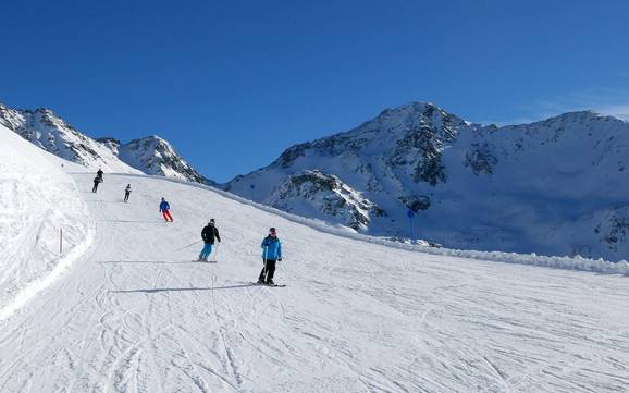 Größter Höhenunterschied in Paznaun-Ischgl – Skigebiet See