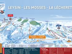 Pistenplan Leysin