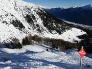 Skiroute Hinteres Hochmahd vom Alpjoch