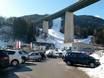 Stubaier Alpen: Anfahrt in Skigebiete und Parken an Skigebieten – Anfahrt, Parken Bergeralm – Steinach am Brenner
