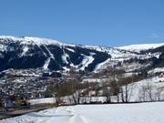 Blick auf das Skigebiet Voss Resort