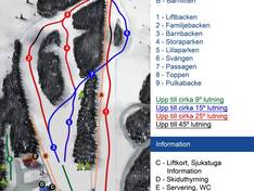 Pistenplan Hanaslöv