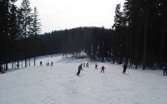 Skigebiete für Anfänger in Südwesttschechien (Jihozápad) – Anfänger Lipno