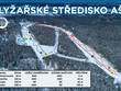 Pistenplan vom Skigebiet Aš