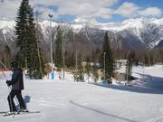 Abzweig der Piste B2 von der B1/D1