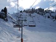 Ban Rouge - 4er Sesselbahn fix geklemmt