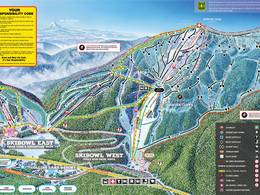 Pistenplan Mt. Hood Skibowl