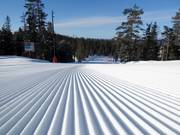 Erstklassige Pistenpräparierung im Skigebiet Kläppen