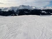 Leichte Piste Nr. 7 Trainer an den Albeinaliften