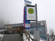 Skibushaltestelle direkt an der Talstation Glungezer