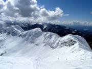 Abfahrten vom Polar Peak