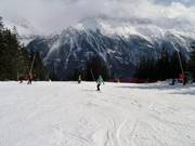 Start der Abfahrt Evettes