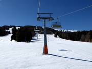 Die lange Sechsersesselbahn Samson