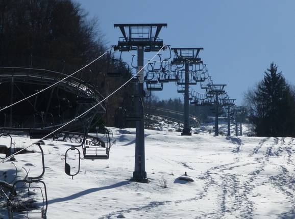 Hasenhornbahn - 2er Sesselbahn fix geklemmt