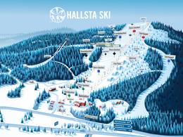 Skigebiet Hallstabacken – Sollefteå
