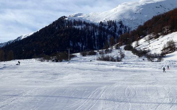 Obergoms: Größe der Skigebiete – Größe Münster-Geschinen