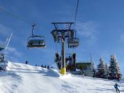 Hochwurzen II - 4er Hochgeschwindigkeits-Sesselbahn (kuppelbar) mit Abdeckhauben