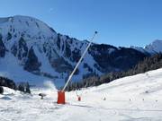 Lanzenbeschneiung am Thaneller