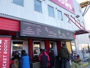 Digitale Anzeigen an der Kasse