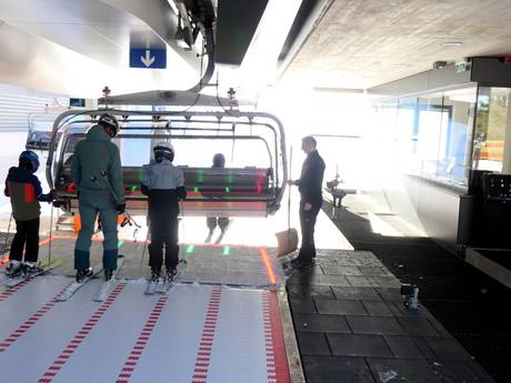 Chiemgauer Alpen: Freundlichkeit der Skigebiete – Freundlichkeit Steinplatte Winklmoosalm – Waidring/Reit im Winkl