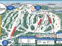 Pistenplan Spirit Mountain