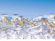 Pistenplan Hochkönig – Maria Alm/Dienten/Mühlbach