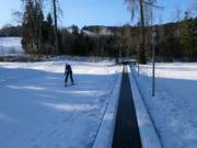 Zauberteppich im Übungshang
