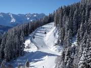 Piste an der Dorfbahn Gerlos
