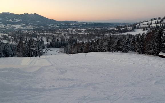 Skifahren in Untermberg
