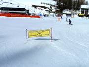 Abgesicherte Gefahrenstelle